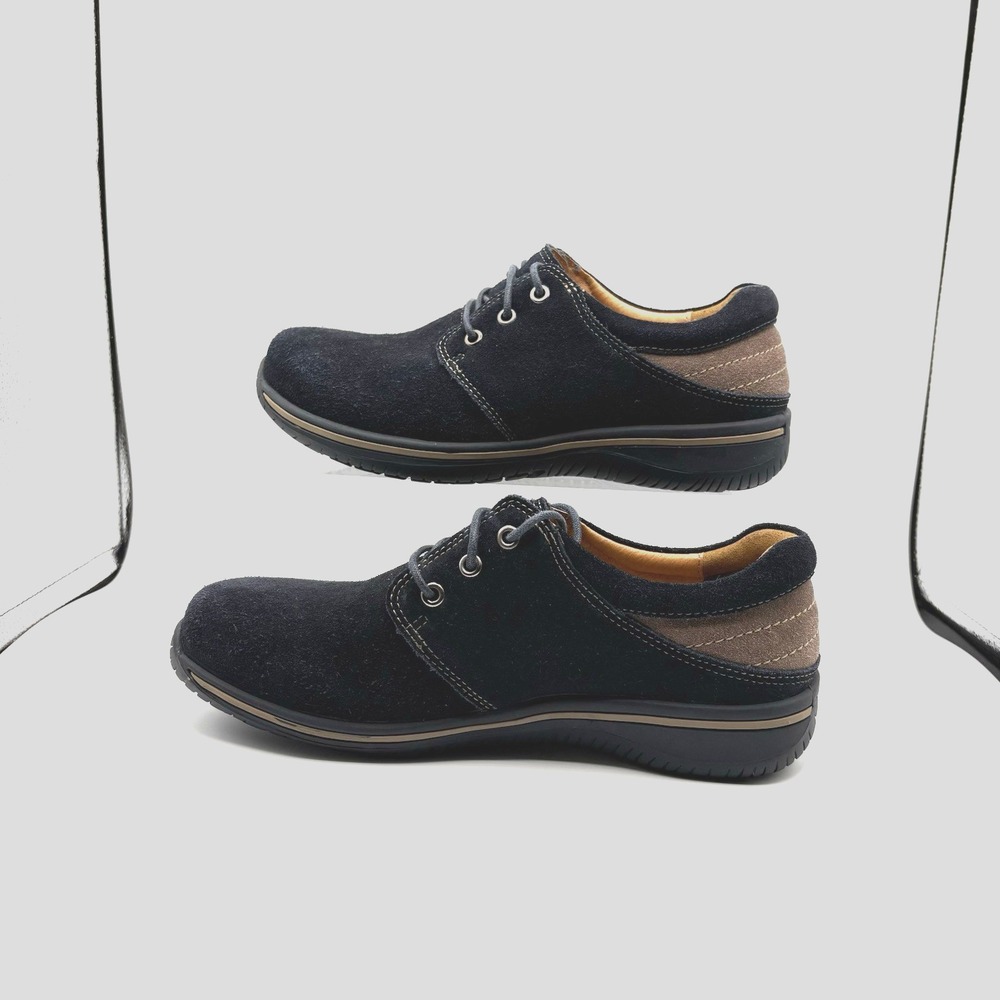 ALEGRIA Am-Ale 613 Shoe Men's Size 41 US 8 Dark Blue Suede Lace Up Comfort - Picture 7 of 9